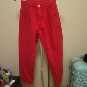 Men's Red Pants